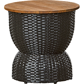 Bakkedal sidebord - sort