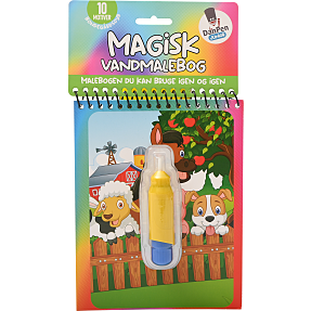 Danpen magisk vandmalebog bondegårdsdyr