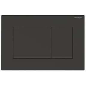 GEBERIT SIGMA30 betjeningsplade 246x164x12 mm sort
