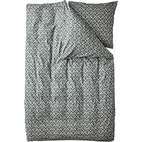 Salling Trend sengetøj 140x200 cm - grøn blomst