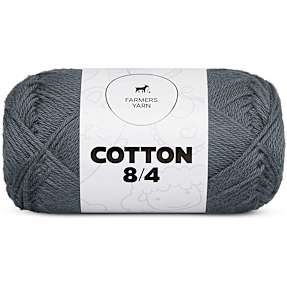 Farmers Yarn 8/4 bomuldsgarn - antracit 85