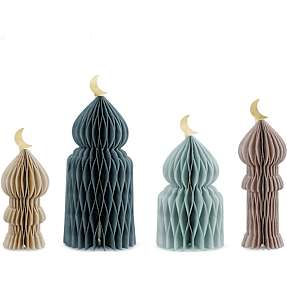 Ramadan og Eid honeycombs 4-pak