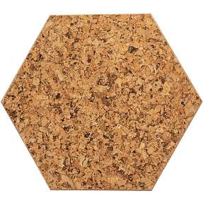 Acoustic hexagonal kork - country