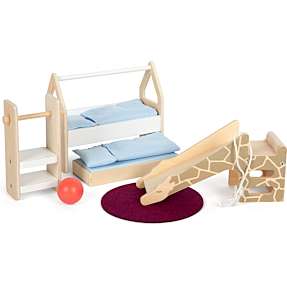 Dukkehus møbler til børneværelse<BR>