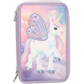 Ylvi trippel penalhus - pastel/lilla