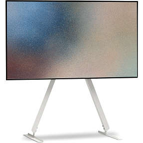 Pedestal Linked Tall TV gulvstand til 40" - 65" - pearl