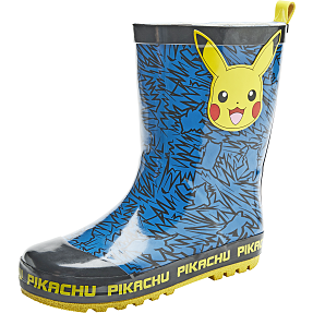 Pokémon børne gummistøvle str. 24 - blå