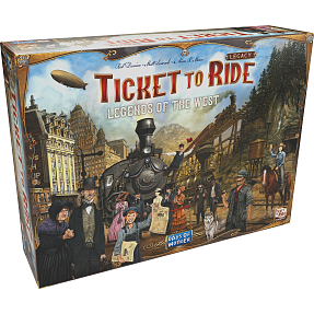 Ticket to Ride Legacy Legends of the West brætspil