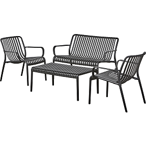 Messina loungesæt - Black