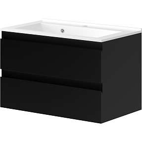 Venedig badmøbel med vask - matsort
