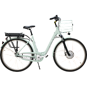 SCO Premium E-Stylish dame elcykel 28" 11,6 - grøn