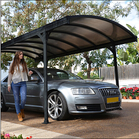 Canopia by Palram Vitoria 5000 carport - antracitgrå