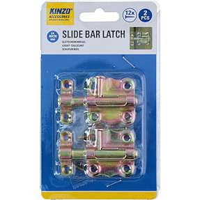 Kinzo skydelås 2-pak