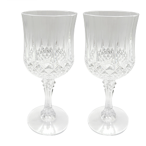 Salling vinglas i genanvendeligt plastik - 2-pak (220ml)