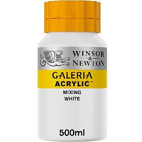Galeria akrylmaling 500 ml - Mixing White
