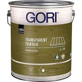 Gori 306 transparent træolie 5 liter – ibenholt