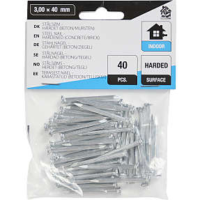 HomeFixer stålsøm 3x40 mm 40 stk