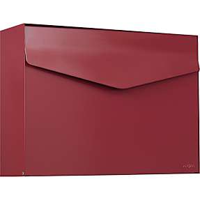 ME-FA postkasse model Letter 112 - oxidrød