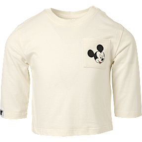 Mickey and Friends bluse str. 98/104 - hvid