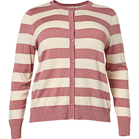VRS dame cardigan str. 48 - rosa