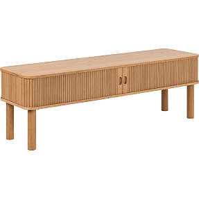 Langley TV-bord - egetræslook