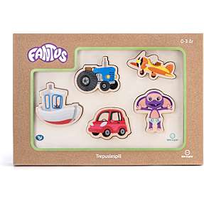 Fantus træpuslespil - køretøjer