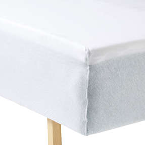 MAISON baby/junior jersey stræklagen 70x160x7 cm - hvid