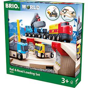 BRIO 33210 tog- og vejbanesæt
