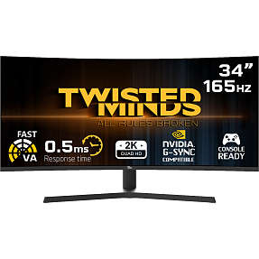 Twisted Minds TM34WQHD165VA 34" curved monitor