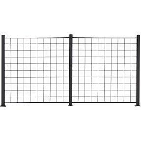 Hortus 2 fag espalier med 3 alustolper 100x100cm