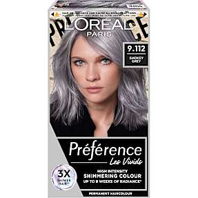 Permanent hårfarve 9.112 Smokey Grey