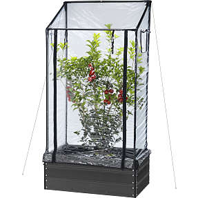 Plast drivhus høj model 