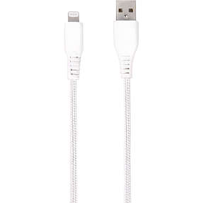 Vivanco Longlife Lightning kabel 2,5 meer - hvid