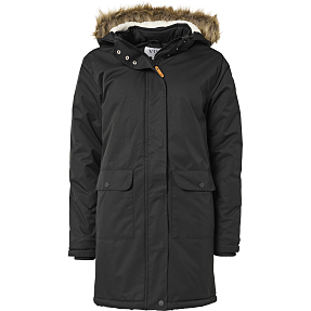 VRS dame parka jakke str. L - sort