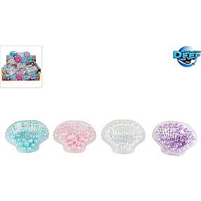 Trend Toys crackle beads shell - flere varianter - assorteret