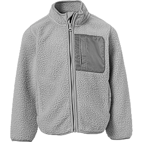 VRS børne fleece str. 146/152 - grå