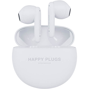 Happy Plugs Joy Lite In-Ear TWS høretelefoner - hvid