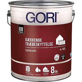 Gori 605 dækkende træbeskyttelse 5 liter - kridt