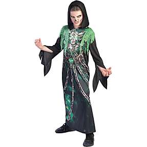 Halloween lænket genfærd kostume str. 116