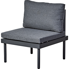 Pesaro lounge sofamodul - koksgrå