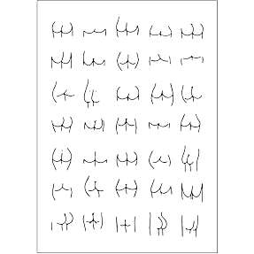 Butts nr. 1 - 50x70 cm