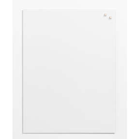 Naga magnetisk glastavle 60x45 - hvid