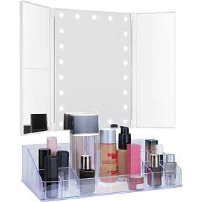 Essential makeupspejl med LED