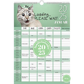 Familiekalender 2025 - dyr