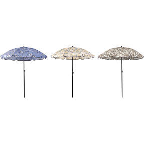 Latina strandparasol Ø160cm - assorteret
