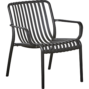 Messina loungestol - Sort