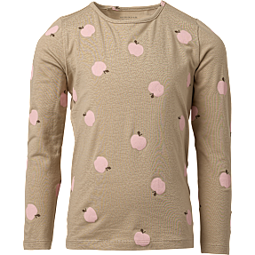 VRS børne bluse str. 98/104 - beige