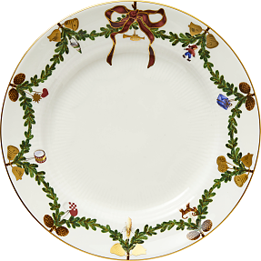 Royal Copenhagen Stjerne Riflet tallerken