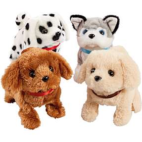 Happy pets hundehvalpe bamse 18 cm - flere varianter - assorteret