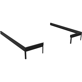 Halls Qube Lean-To 68 fundament - sort